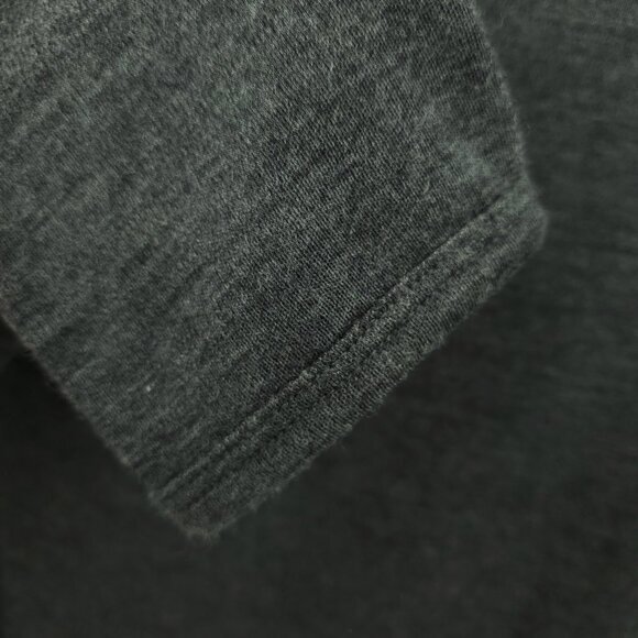 Men's Meriwool 100% Wool Mid-Weight Crew Neck Base Layer Long Sleeve Tee XL Gray - Picture 13 of 16